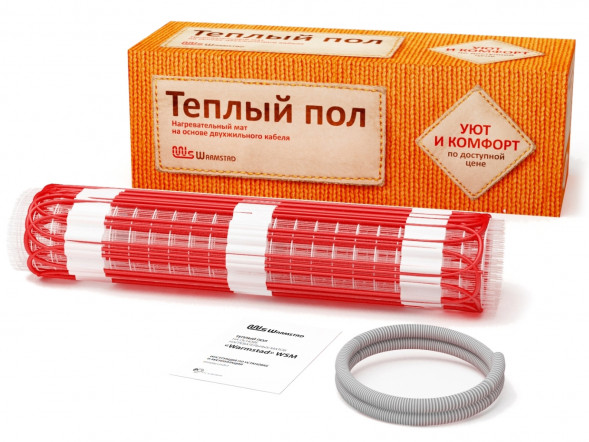 Нагревательный мат Warmstad WSM 220 Вт - 1,5 кв.м