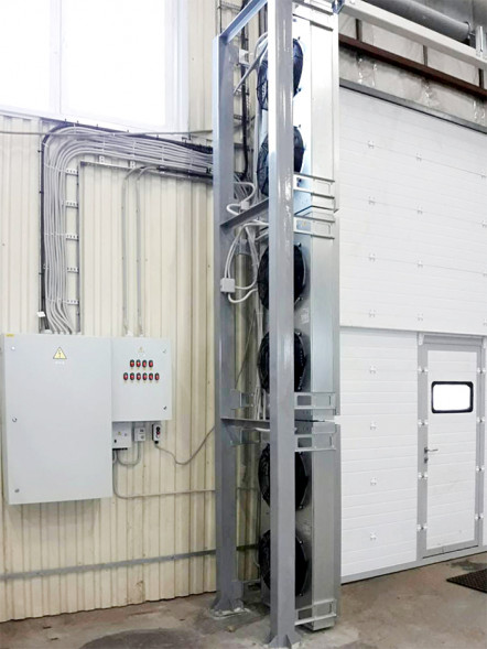 Водяная тепловая завеса Тепломаш КЭВ-175П5061W нерж.