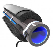 Греющий кабель Freezstop-25-2 на трубу