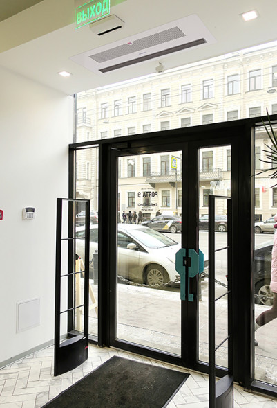 Водяная тепловая завеса Тепломаш КЭВ-60П3191W