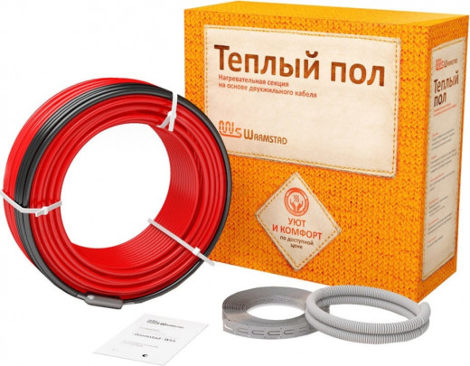 Нагревательный кабель Warmstad WSS 100Вт-7м &mdash; 